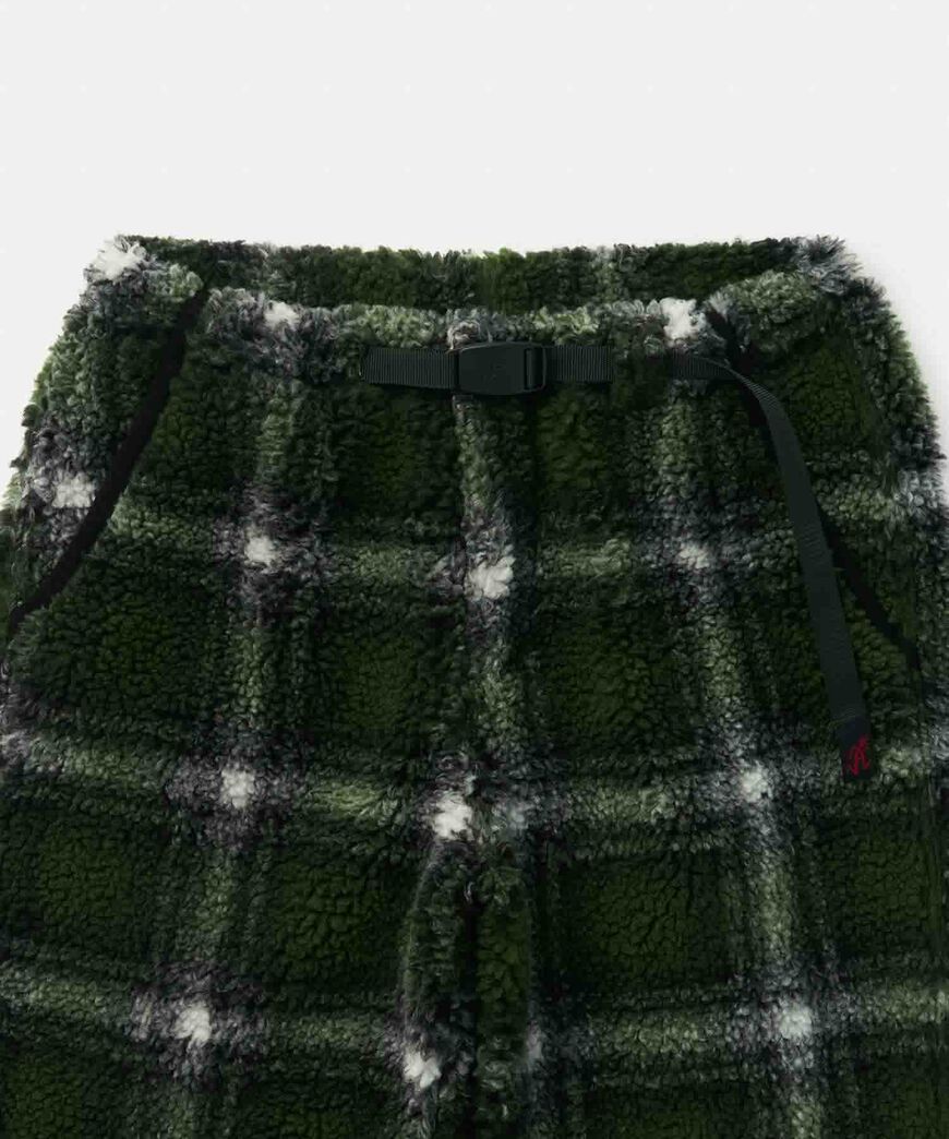 SHADOW PLAID SHERPA PANT,OLIVE SHADOW PLAID, large image number 8