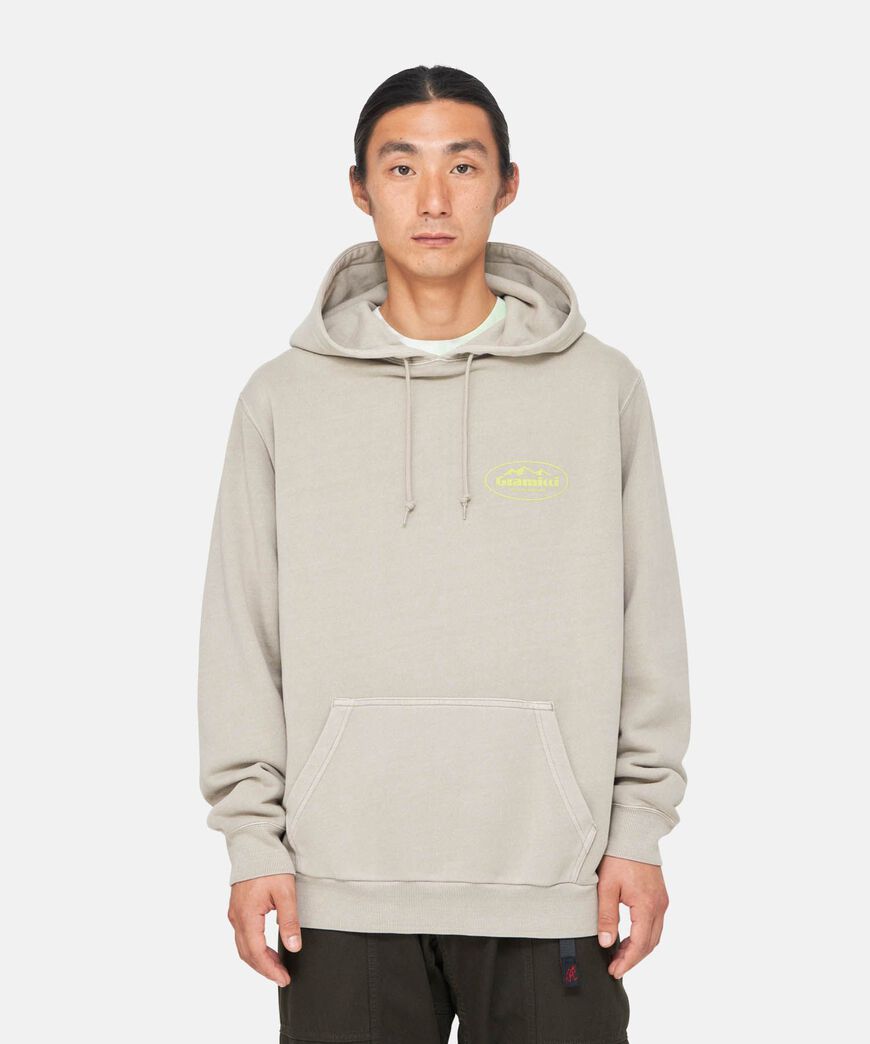 MOUNTAINEERING HOODED SWEATSHIRT,GREY HEATHER, large image number 7
