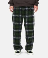 SHADOW PLAID SHERPA PANT,OLIVE SHADOW PLAID, small image number 5