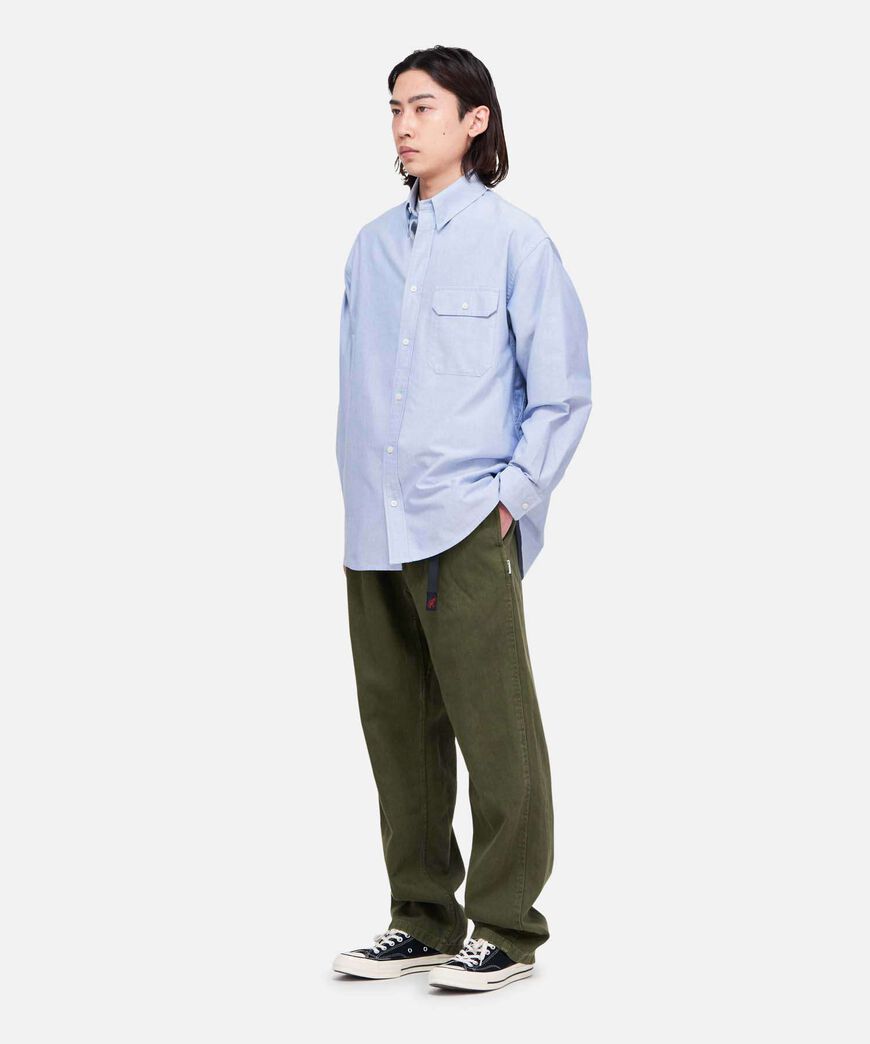 OXFORD STANCE SHIRT,SKY BLUE, large image number 3