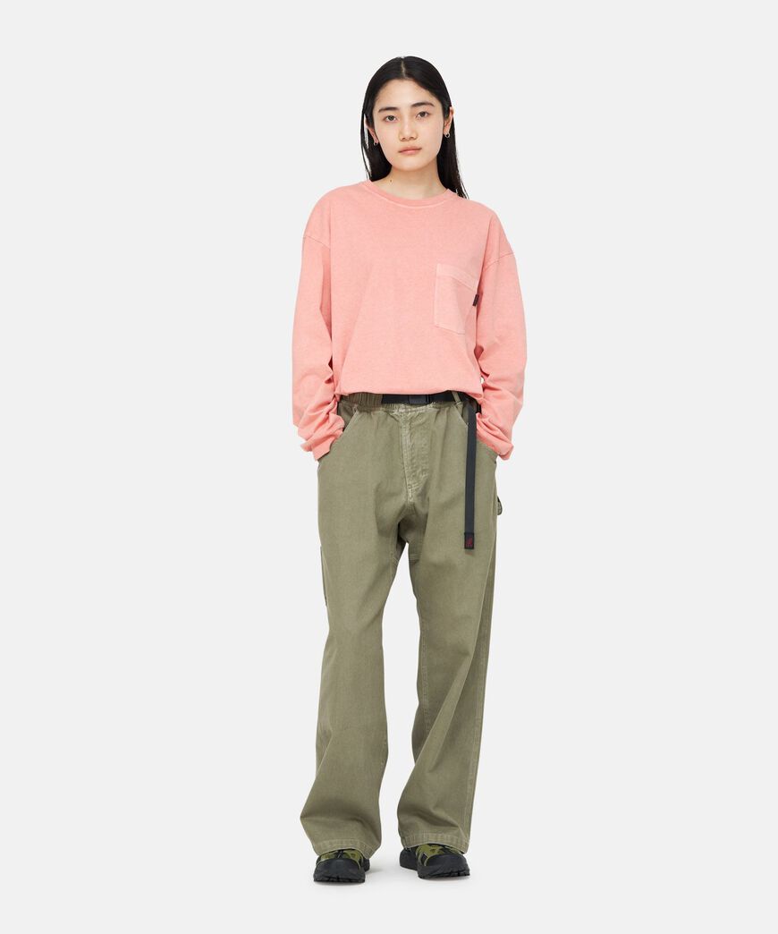 PIGMENT DENIM CARPENTER PANT,MOSS, large image number 7