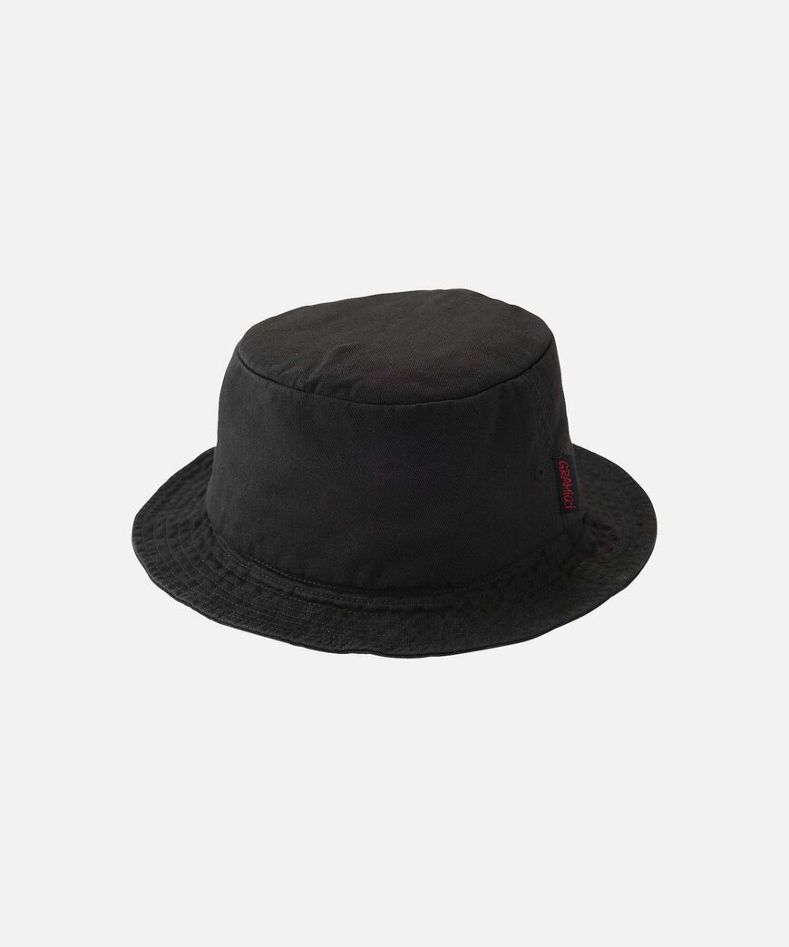 TWILL PACKABLE BUCKET,BLACK, large image number 0