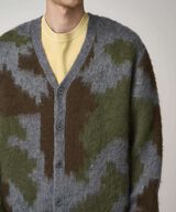 MOHAIR CARDIGAN,JUNGLE DIGI CAMO, small image number 2