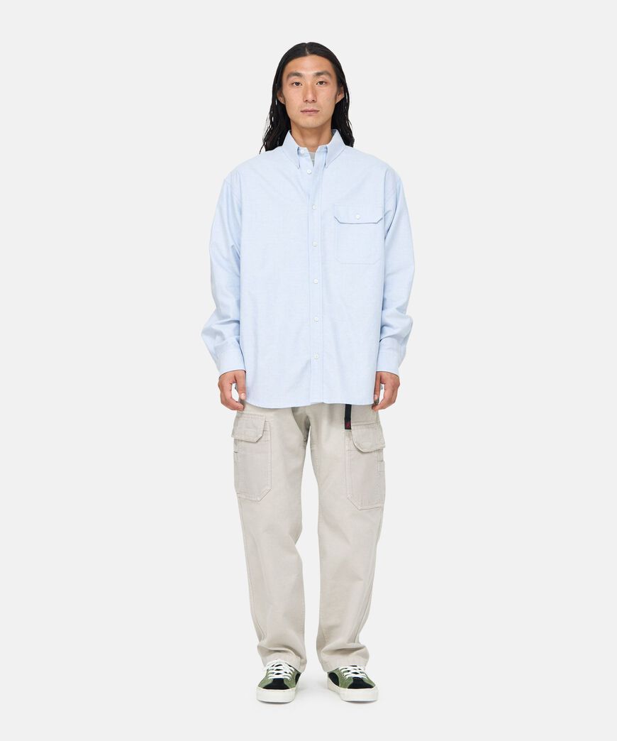 OXFORD BUTTON DOWN STANCE SHIRT,WHITE, large image number 2