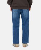 STRETCH DENIM LOOSE TAPERED RIDGE PANT,MEDIUM USED, small image number 5