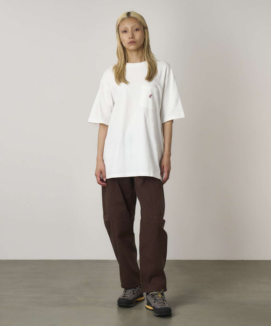 ONE POINT TEE,WHITE, large image number 1