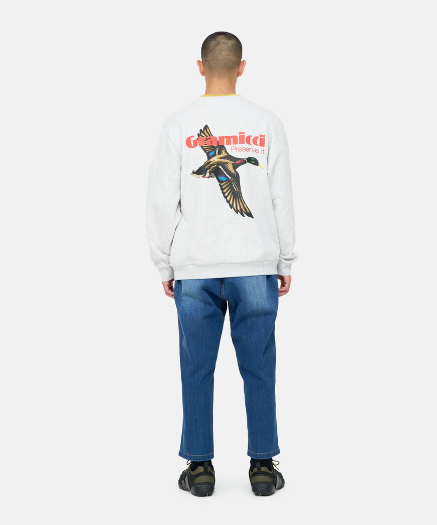 PRESERVE IT SWEATSHIRT,GREY HEATHER, large image number 3