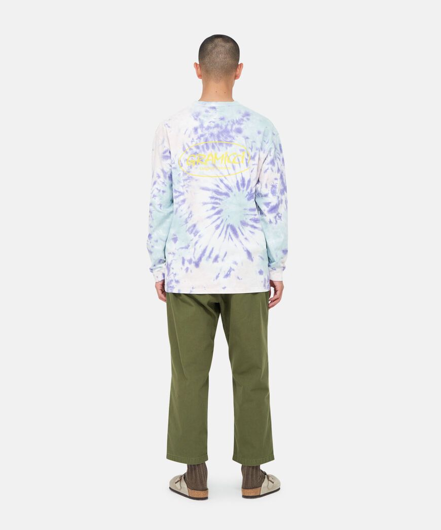 GRAMICCI OVAL L/S TEE,GREEN TIE DYE, large image number 3