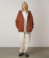 LOOSE TAPERED RIDGE PANT,GREIGE, small image number 1