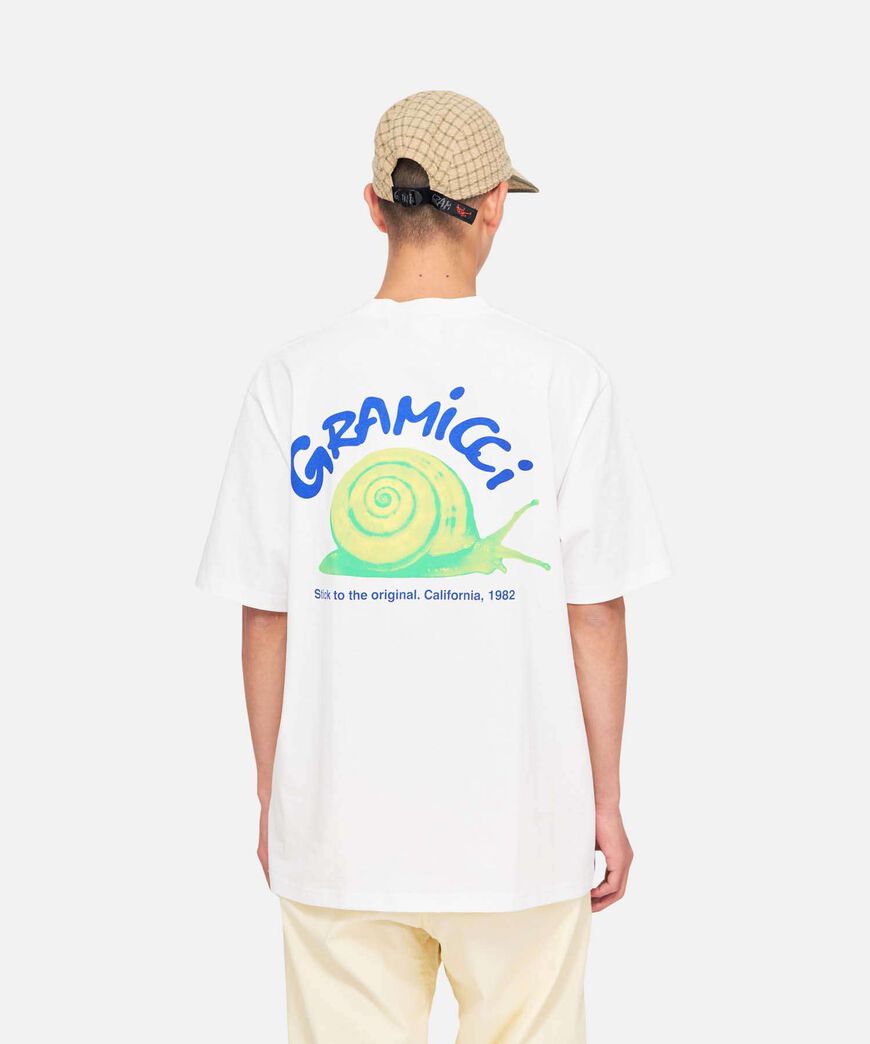 SNAIL TEE,WHITE, large image number 6