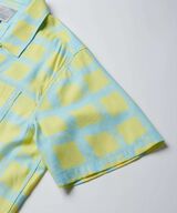 CHECKERD RAYON SHIRT,GLOW, small image number 11