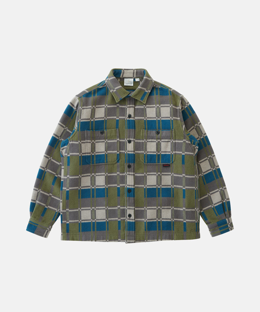 FLANNEL ANTHONY SHIRT,SILVER CHECK, large image number 0