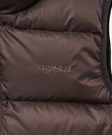 DOWN PUFFER VEST,DARK BROWN, small image number 10