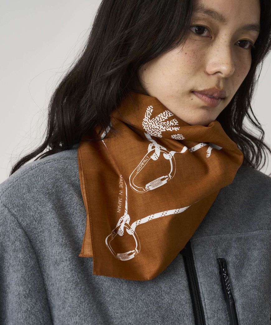 WESTERN CARABINER BANDANA,BROWN, large image number 1