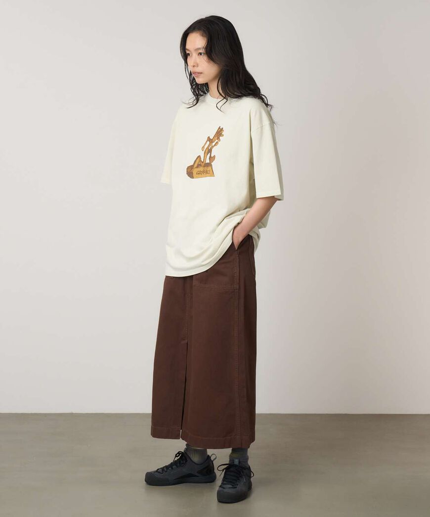 SCULPTURE TEE,NATURAL PIGMENT, large image number 3