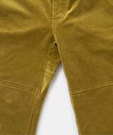 CORDUROY DOUBLE KNEE PANT,BLACK, small image number 8