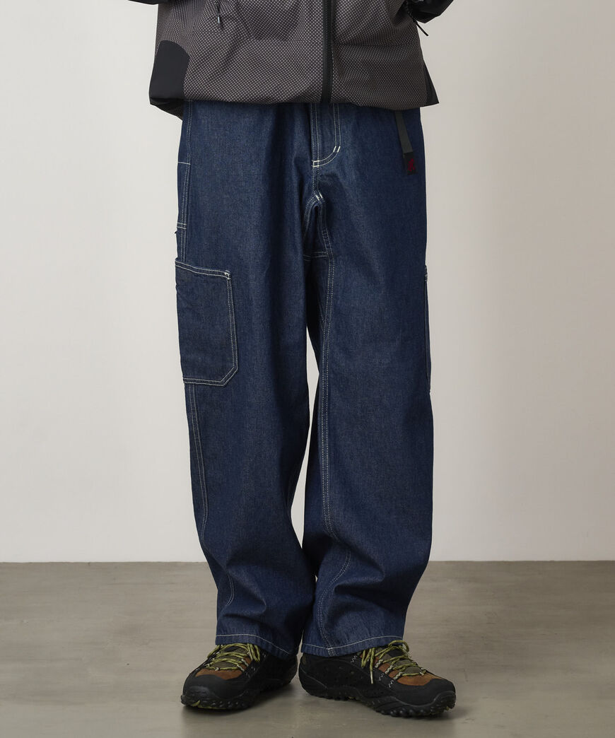 ROCK SLIDE DENIM PANT,RINSED INDIGO, large image number 2