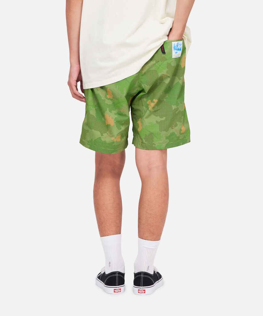 NYLON PACKABLE G-SHORT CAMO LEAF,CAMO LEAF, large image number 6