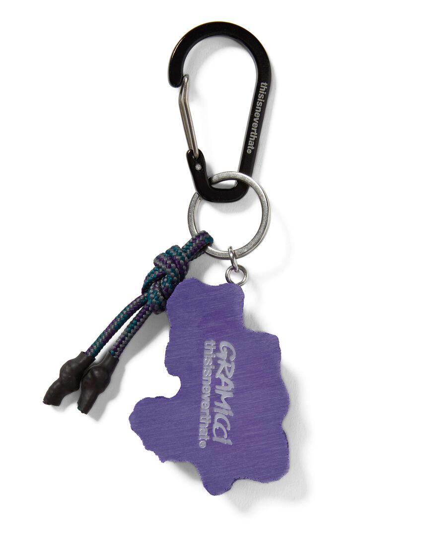 TNT GRAMICCI CLIMBING HOLD KEYCHAIN,PURPLE, large image number 1