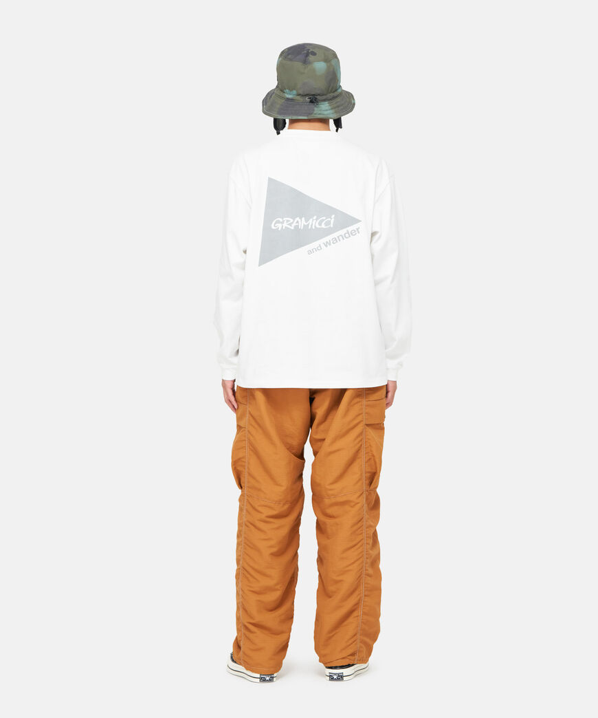 BACKPRINT L/S TEE,WHITE, large image number 5