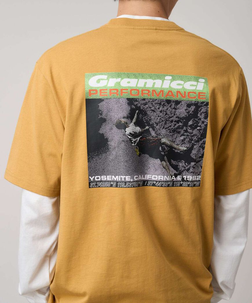PERFORMANCE TEE,MUSTARD, large image number 2