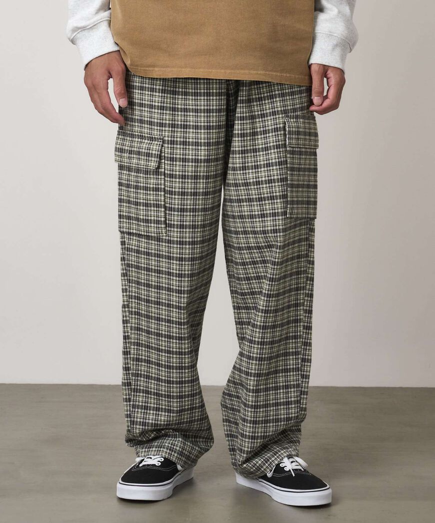 SWELL CARGO PANT,CHECKERED PLAID, large image number 5