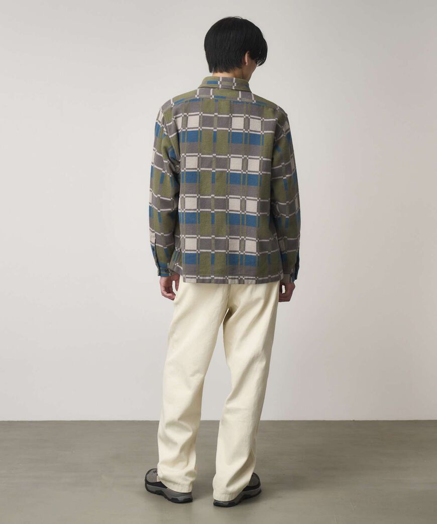 FLANNEL ANTHONY SHIRT,SILVER CHECK, large image number 4