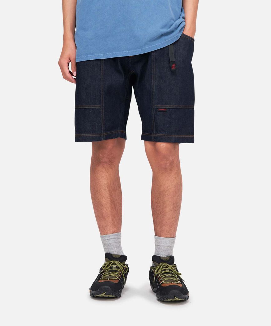 JAPANESE DENIM GADGET SHORT,INDIGO BLUE, large image number 5