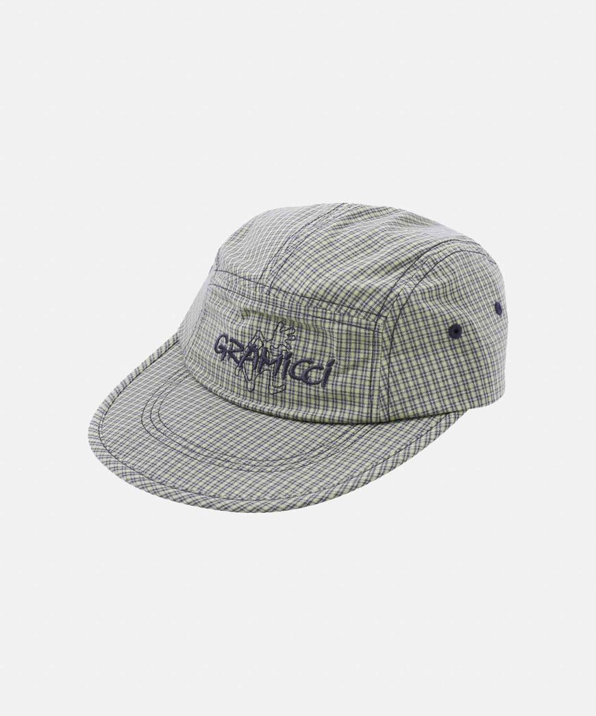 CHECKERED LONG BILL CAP,SIERRA CHECK MINT, large image number 0