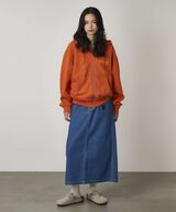 ORIGINAL FREEDOM ZIP HOODED SWEATSHIRT,BURNT ORANGE, small image number 2
