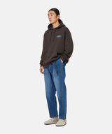 STRETCH DENIM LOOSE TAPERED RIDGE PANT,MEDIUM USED, small image number 3