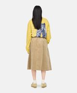 PANELED MIDI SKIRT,LAUREL, small image number 3