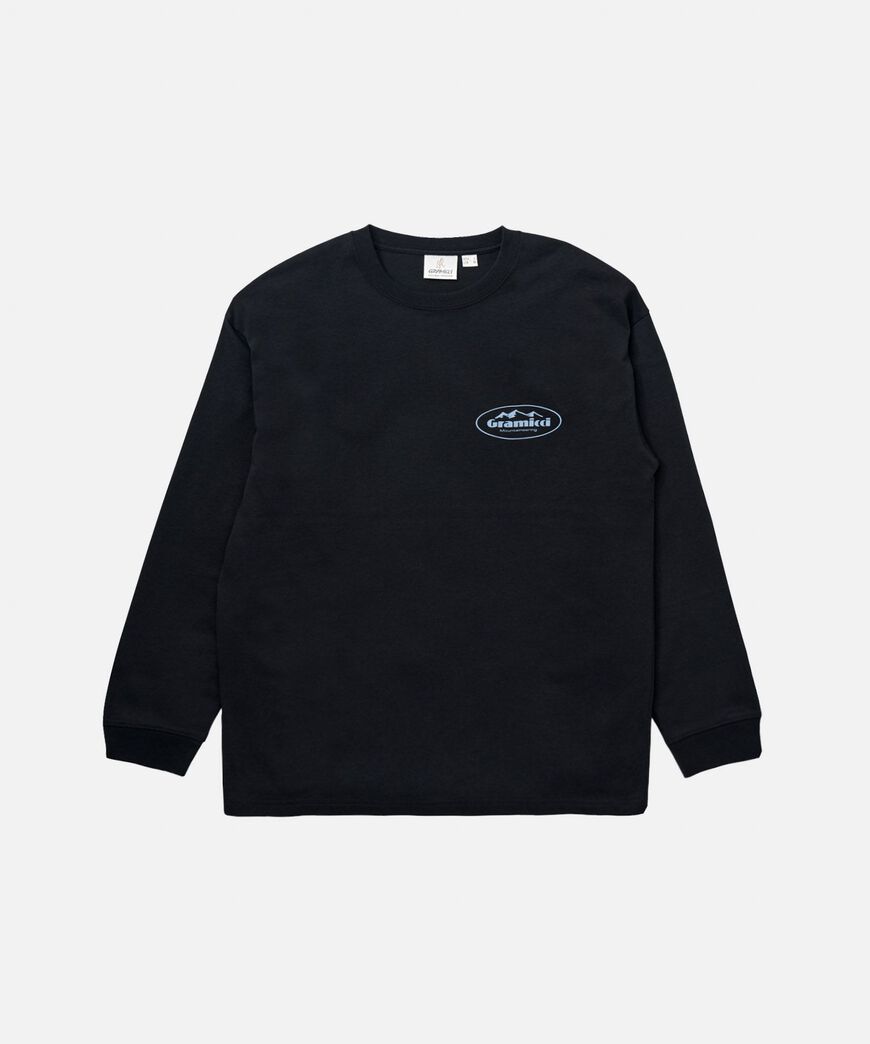 MOUNTAINEERING L/S TEE,VINTAGE BLACK, large image number 0