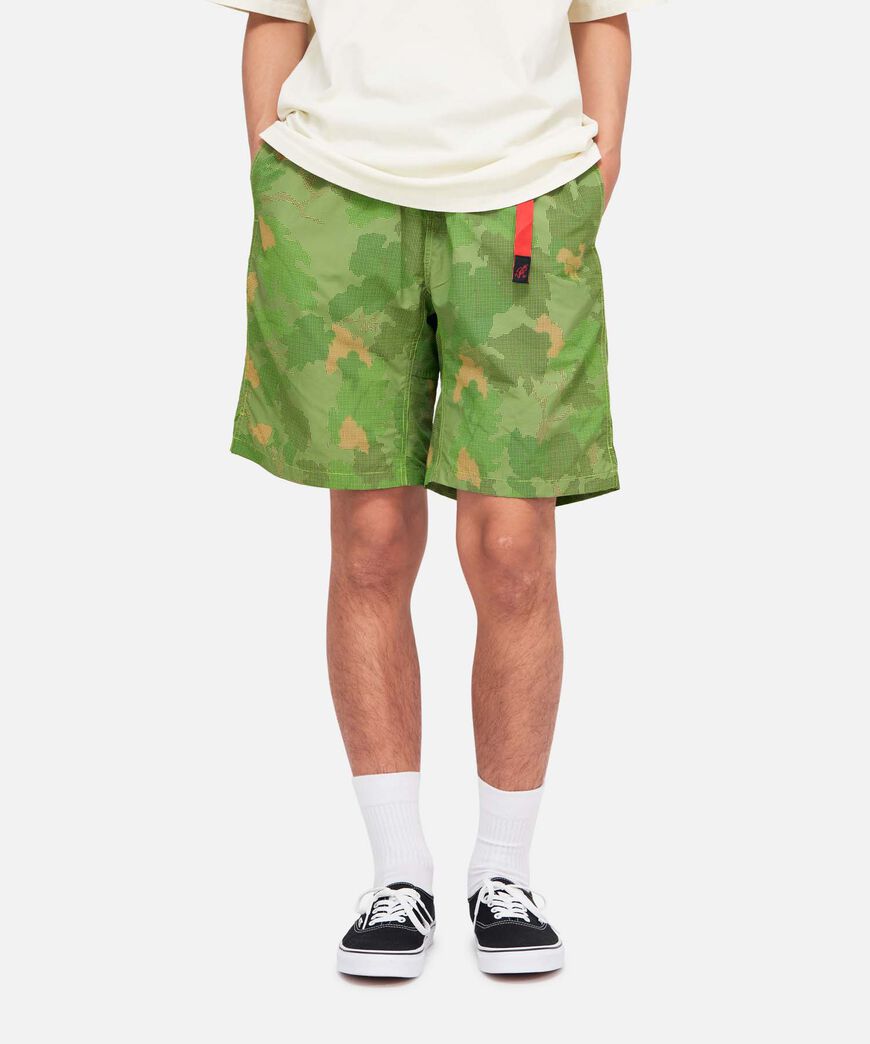 NYLON PACKABLE G-SHORT CAMO LEAF,CAMO LEAF, large image number 5