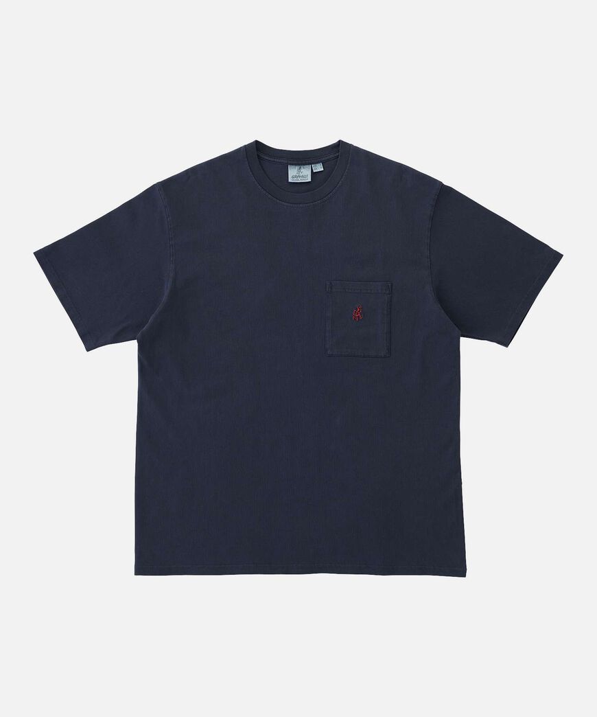 ONE POINT TEE PIGMENT DYED,NAVY PIGMENT, large image number 0