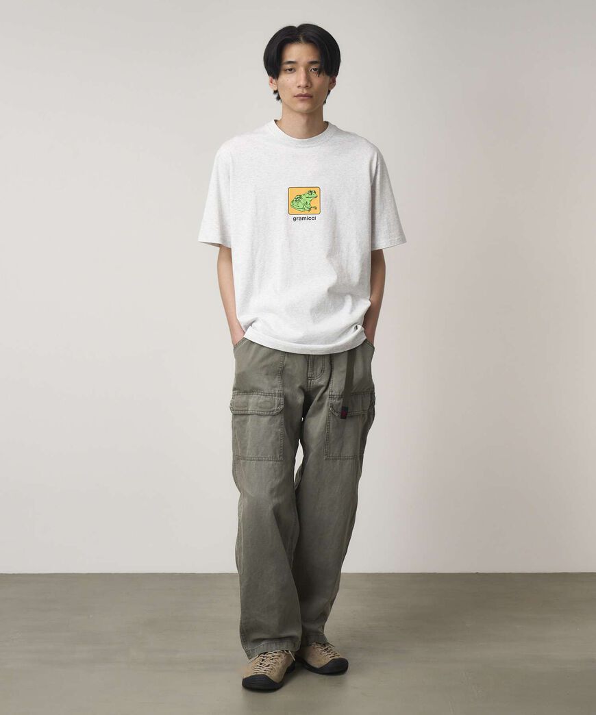 TOAD TEE,HEATHER ASH, large image number 1