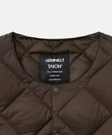 INNER DOWN JACKET,DARK BROWN, small image number 10