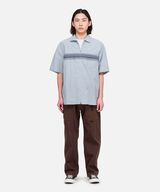 ZIP UP WAVE SHIRT,PACIFIC PLAID, small image number 2