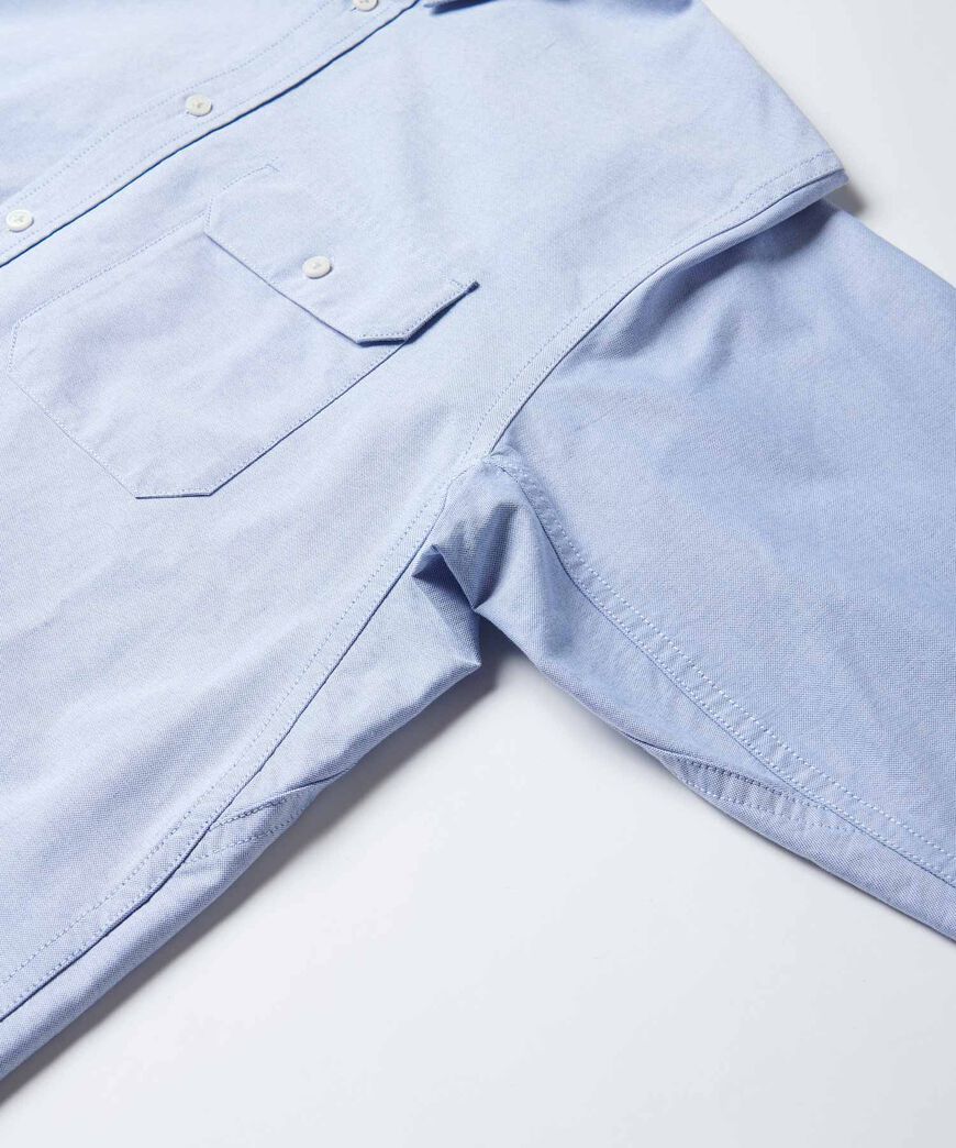 OXFORD STANCE SHIRT,SKY BLUE, large image number 11