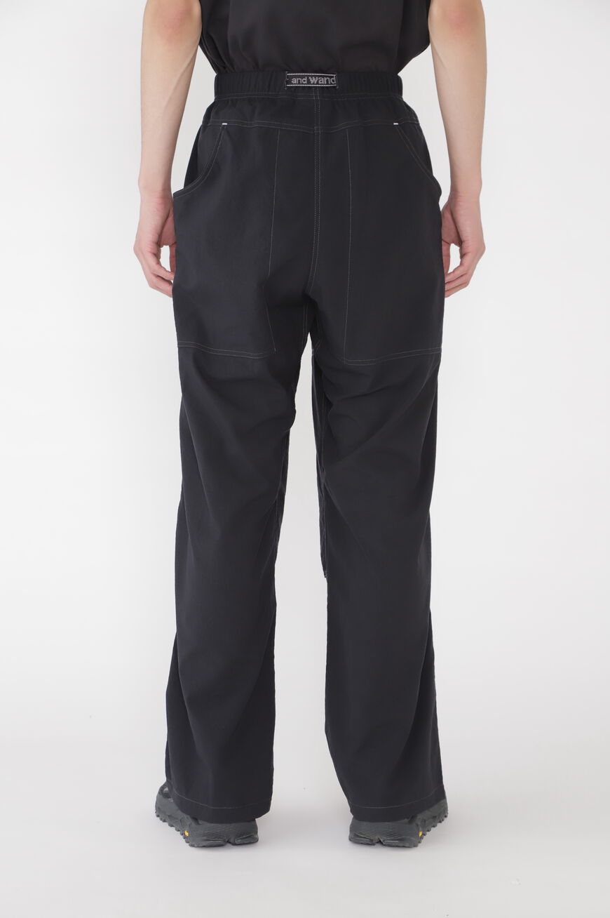 NYLON DOUBLE KNEE PANT,BLACK, large image number 7