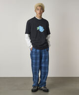 O.G. DENIM PLAID PANT,INDIGO CHECKERED PLAID, small image number 2