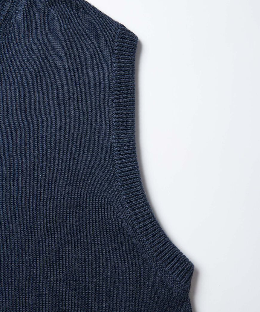 KNIT VEST,NATURAL, large image number 7