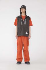 BRUSHED NYLON VEST,CHARCOAL, small image number 7