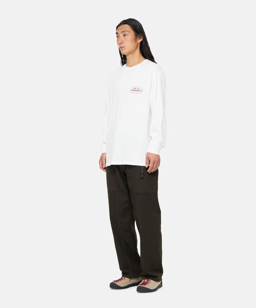 MOUNTAINEERING L/S TEE,DEEP YELLOW, large image number 7