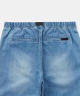 STRETCH DENIM LOOSE TAPERED PANT,DARK USED, small image number 10