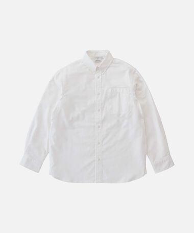 OXFORD BUTTON DOWN STANCE SHIRT,WHITE, medium