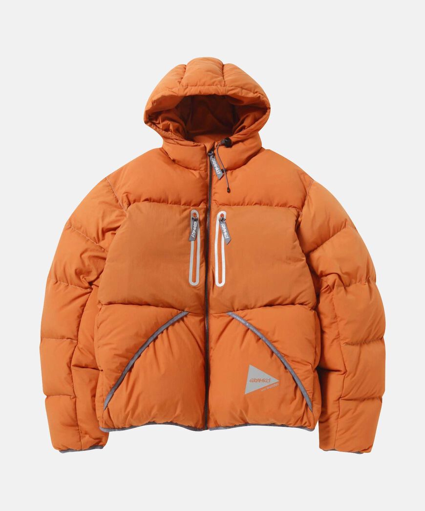 DOWN JACKET,ORANGE, large image number 0