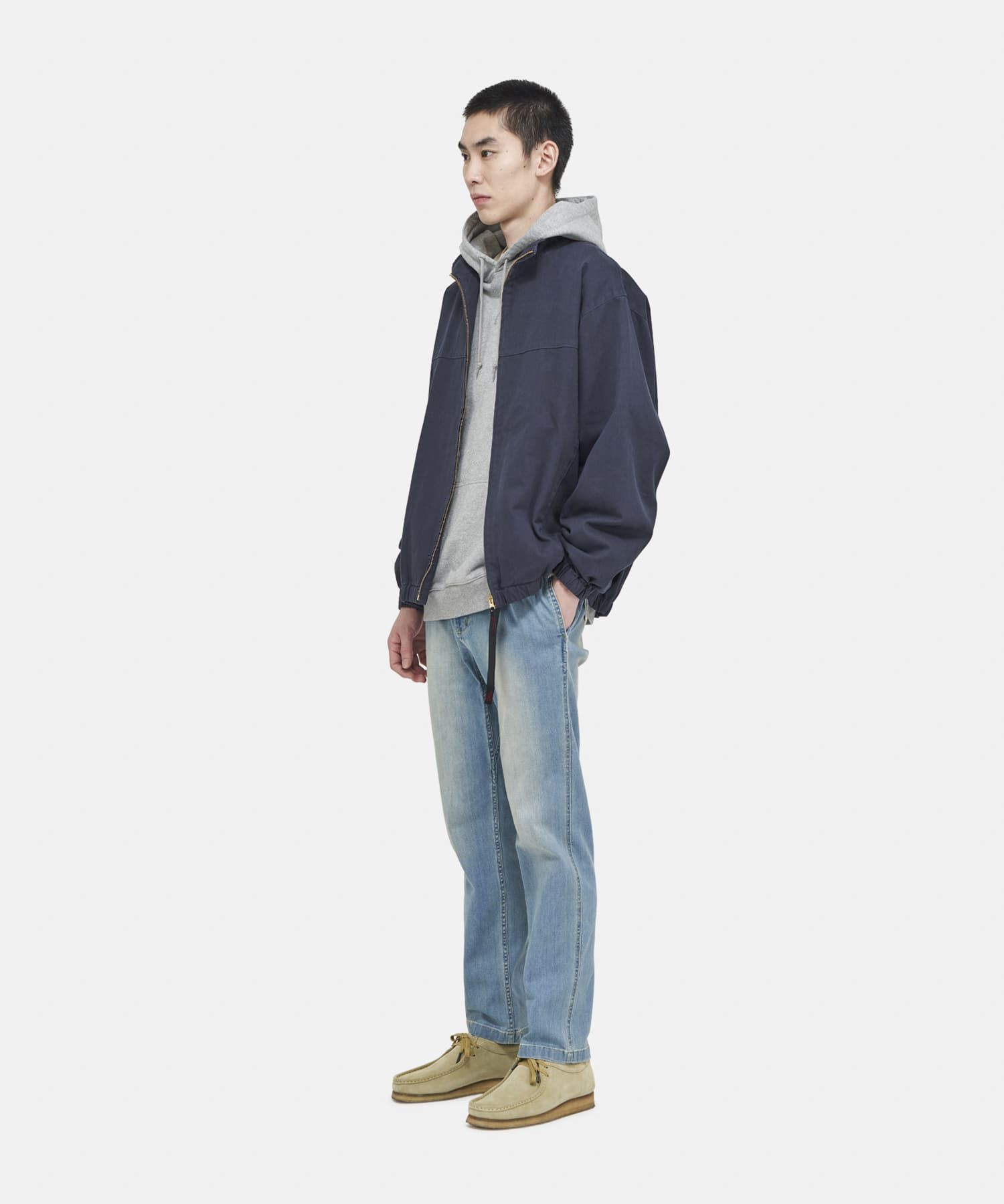 STRETCH DENIM NN-PANT CROPPED | GRAMICCI Official Global Online Store