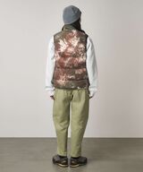 DOWN PUFFER VEST,TIE DYE, small image number 4