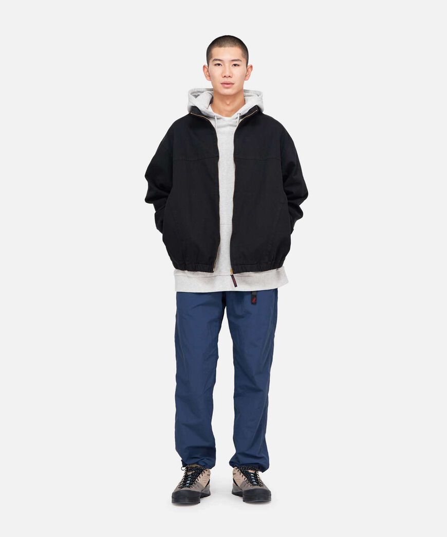 TWILL-AROUND JACKET,BLACK, large image number 1
